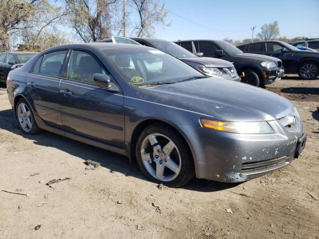 19UUA66275A010019 - 2005 ACURA TL CHARCOAL photo 4