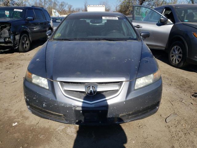 19UUA66275A010019 - 2005 ACURA TL CHARCOAL photo 5