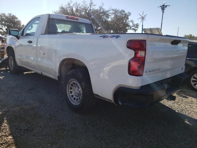 3GCNYAEH4LG281917 - 2020 CHEVROLET SILVERADO K1500 WHITE photo 2