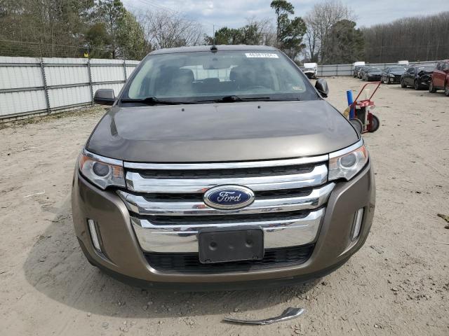 2FMDK4KC9EBB35764 - 2014 FORD EDGE LIMITED GRAY photo 5