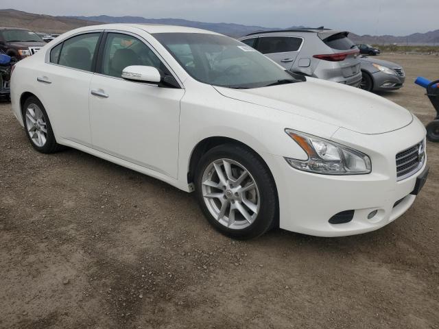 1N4AA51E09C830987 - 2009 NISSAN MAXIMA S WHITE photo 4