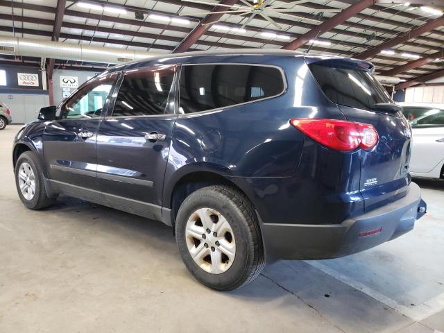 1GNLREED4AS133921 - 2010 CHEVROLET TRAVERSE LS BLUE photo 2