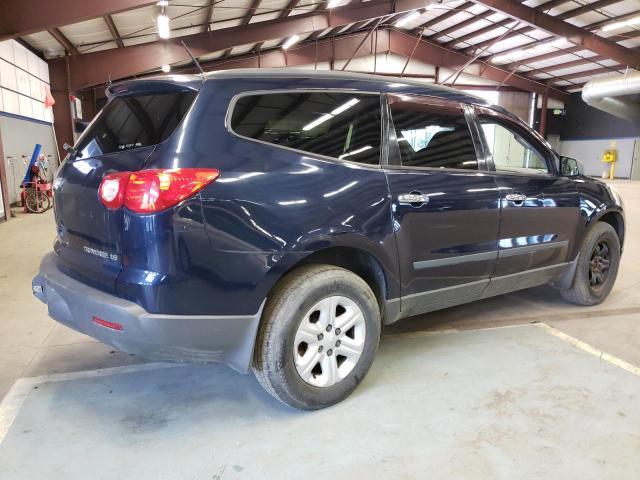 1GNLREED4AS133921 - 2010 CHEVROLET TRAVERSE LS BLUE photo 3