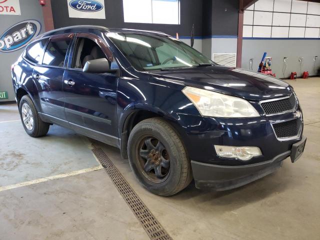 1GNLREED4AS133921 - 2010 CHEVROLET TRAVERSE LS BLUE photo 4