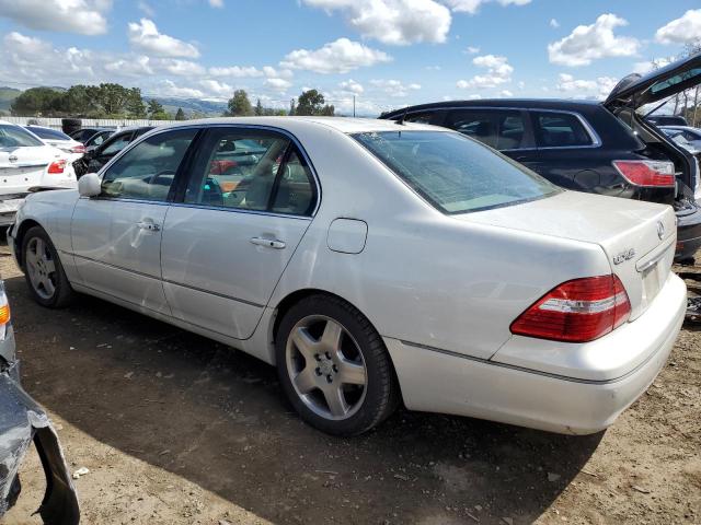 JTHBN36FX65051748 - 2006 LEXUS LS 430 WHITE photo 2