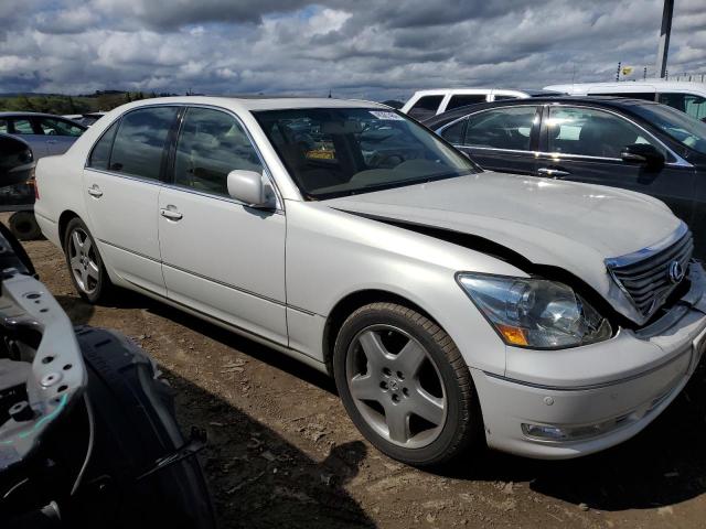 JTHBN36FX65051748 - 2006 LEXUS LS 430 WHITE photo 4