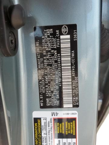 4T1BF3EKXBU648634 - 2011 TOYOTA CAMRY BASE GRAY photo 13