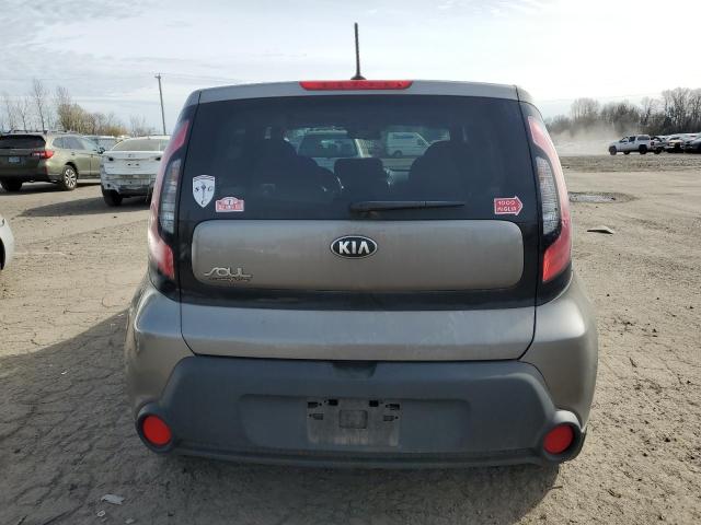 KNDJN2A20G7383327 - 2016 KIA SOUL GRAY photo 6