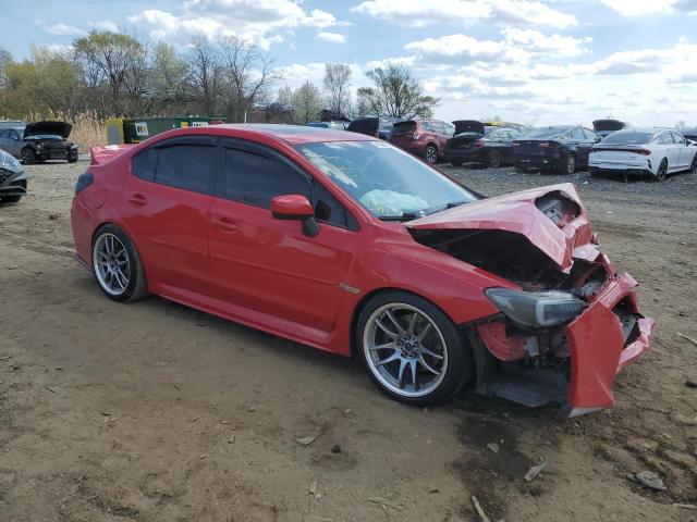 JF1VA1J69G9808807 - 2016 SUBARU WRX LIMITED RED photo 4