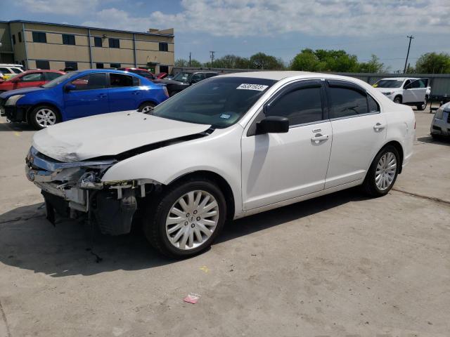 3FADP0L34AR390806 - 2010 FORD FUSION HYBRID WHITE photo 1