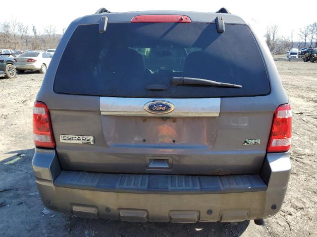 1FMCU9EG8CKB47554 - 2012 FORD ESCAPE LIMITED GRAY photo 6