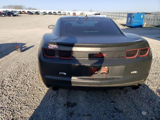 2G1FB1EV6A9189719 - 2010 CHEVROLET CAMARO LT BLACK photo 6