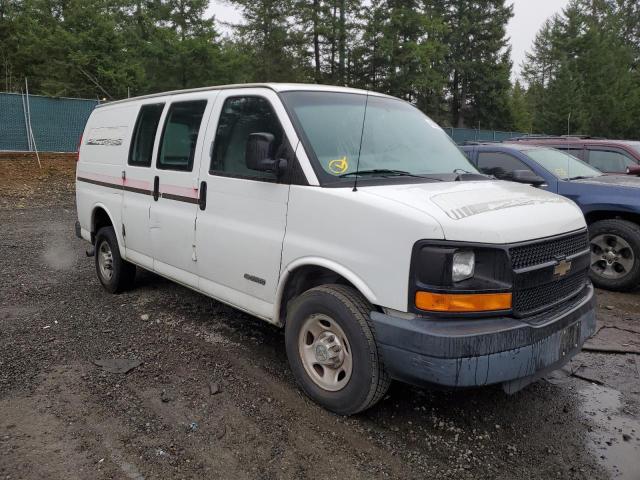 1GCGG25V831200410 - 2003 CHEVROLET EXPRESS G2 WHITE photo 4