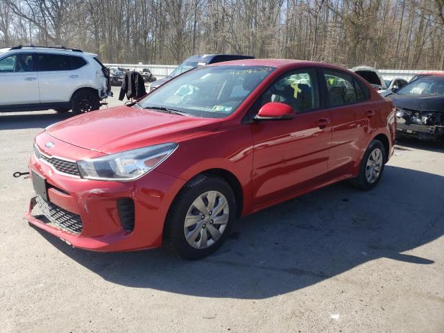 3KPA24AB7KE208540 - 2019 KIA RIO S RED photo 1