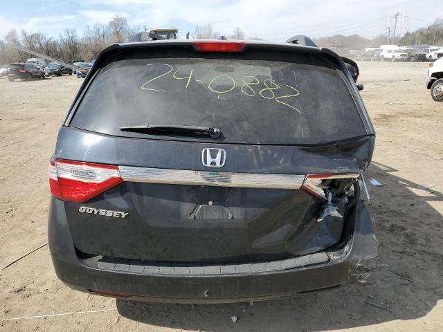 5FNRL5H61DB039689 - 2013 HONDA ODYSSEY EXL أسود صورة 6