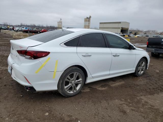 5NPE34AFXKH762989 - 2019 HYUNDAI SONATA LIMITED WHITE photo 3