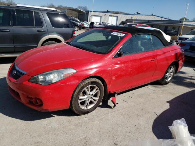 4T1FA38P07U118364 - 2007 TOYOTA CAMRY SOLA SE RED photo 1