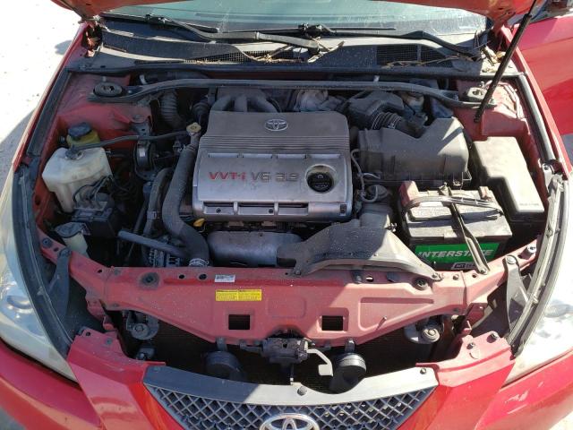 4T1FA38P07U118364 - 2007 TOYOTA CAMRY SOLA SE RED photo 11