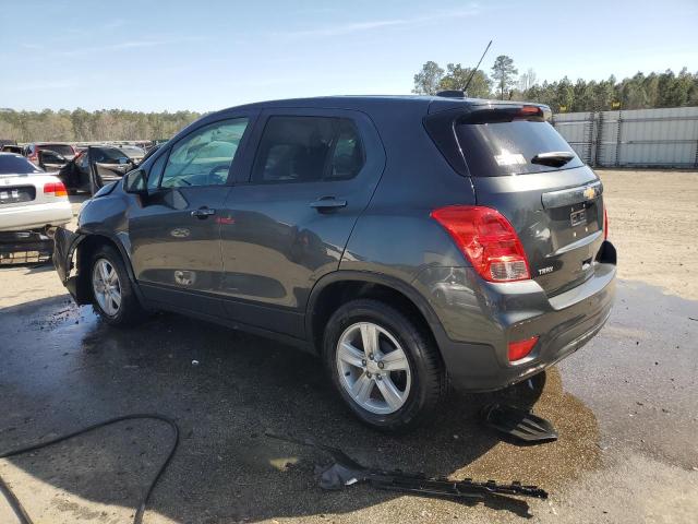 3GNCJKSB1LL110672 - 2020 CHEVROLET TRAX LS CHARCOAL photo 2