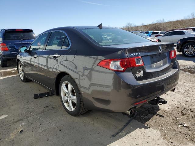 JH4CU2F60AC008736 - 2010 ACURA TSX GRAY photo 2