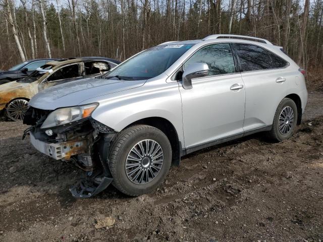 2T2BK1BA5AC065217 - 2010 LEXUS RX 350 SILVER photo 1