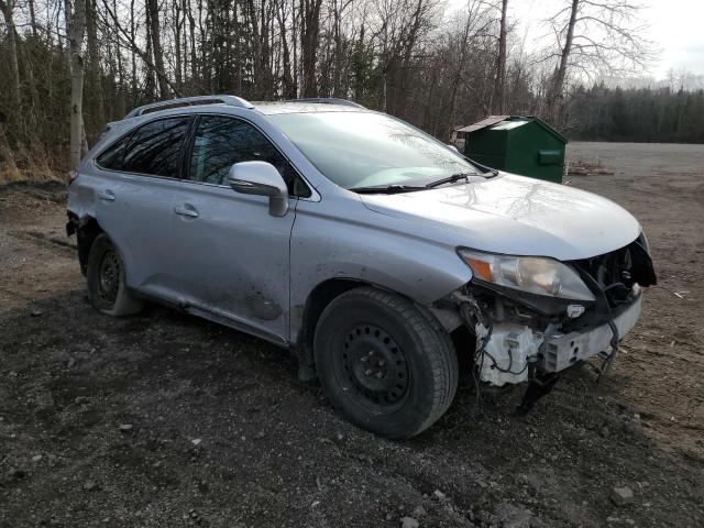 2T2BK1BA5AC065217 - 2010 LEXUS RX 350 SILVER photo 4