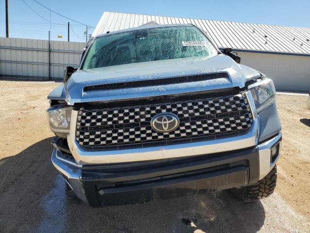 5TFUW5F18KX782541 - 2019 TOYOTA TUNDRA DOUBLE CAB SR/SR5 SILVER photo 5