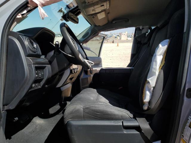 5TFUW5F18KX782541 - 2019 TOYOTA TUNDRA DOUBLE CAB SR/SR5 SILVER photo 7