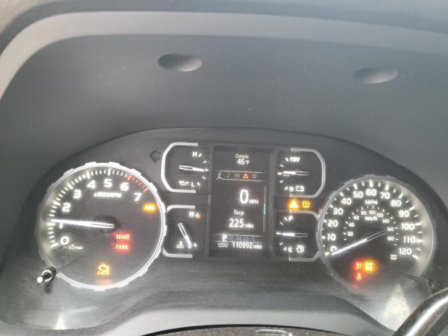 5TFUW5F18KX782541 - 2019 TOYOTA TUNDRA DOUBLE CAB SR/SR5 SILVER photo 9