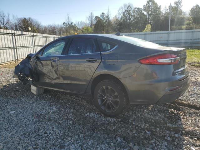 3FA6P0HD4KR231912 - 2019 FORD FUSION SE GRAY photo 2