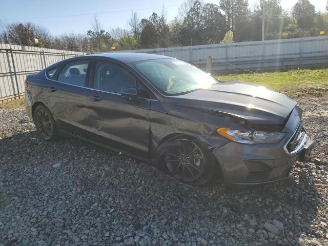 3FA6P0HD4KR231912 - 2019 FORD FUSION SE GRAY photo 4