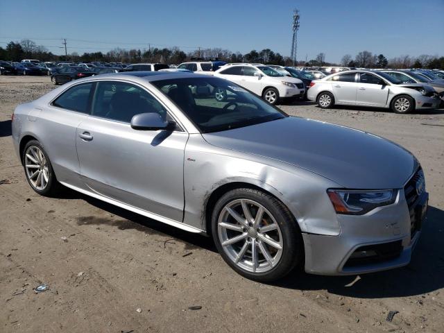 WAUMFAFR3FA057594 - 2015 AUDI A5 PREMIUM PLUS SILVER photo 4