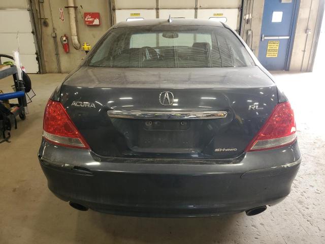 JH4KB16595C009697 - 2005 ACURA RL BLUE photo 6