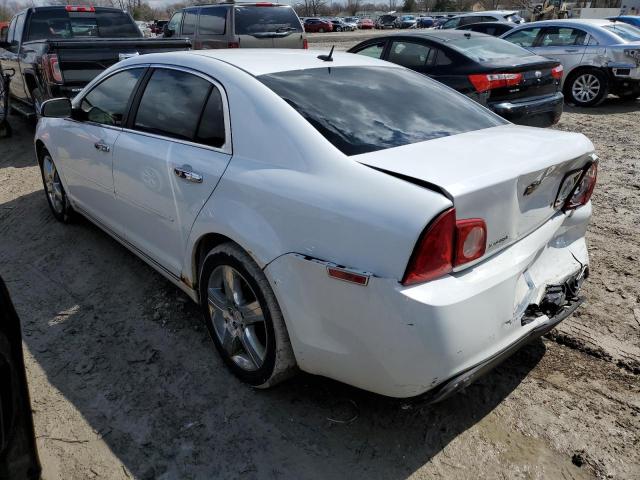 1G1ZH57BX9F257030 - 2009 CHEVROLET MALIBU 1LT WHITE photo 2