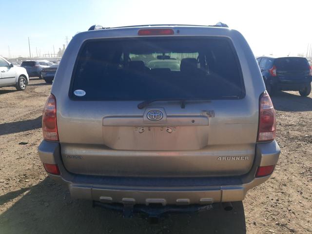 JTEBT14RX30024062 - 2003 TOYOTA 4RUNNER SR5 TAN photo 6