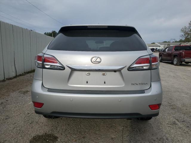 2T2ZK1BA9FC150342 - 2015 LEXUS RX 350 SILVER photo 6