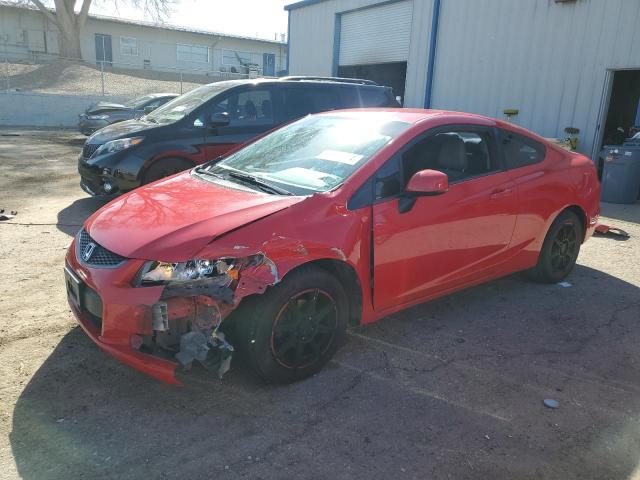 2HGFG3B53CH519643 - 2012 HONDA CIVIC LX RED photo 1