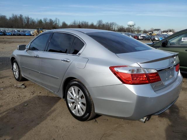 1HGCR3680DA900335 - 2013 HONDA ACCORD EXL SILVER photo 2