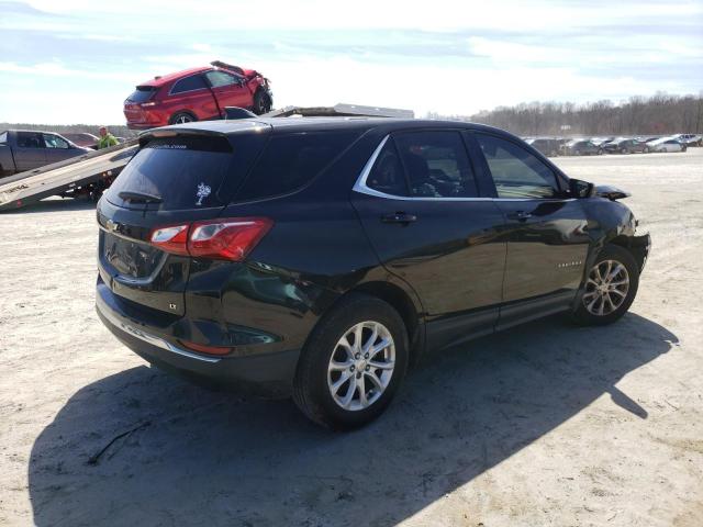 2GNAXJEV6J6257951 - 2018 CHEVROLET EQUINOX LT BLACK photo 3