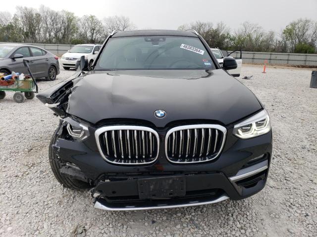 5UXTY5C09L9B87948 - 2020 BMW X3 XDRIVE30I BLACK photo 5