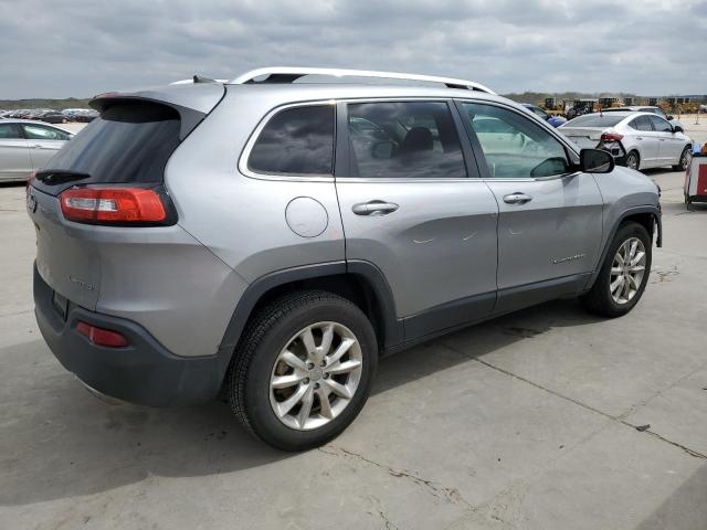 1C4PJMDS7GW203876 - 2016 JEEP CHEROKEE LIMITED SILVER photo 3