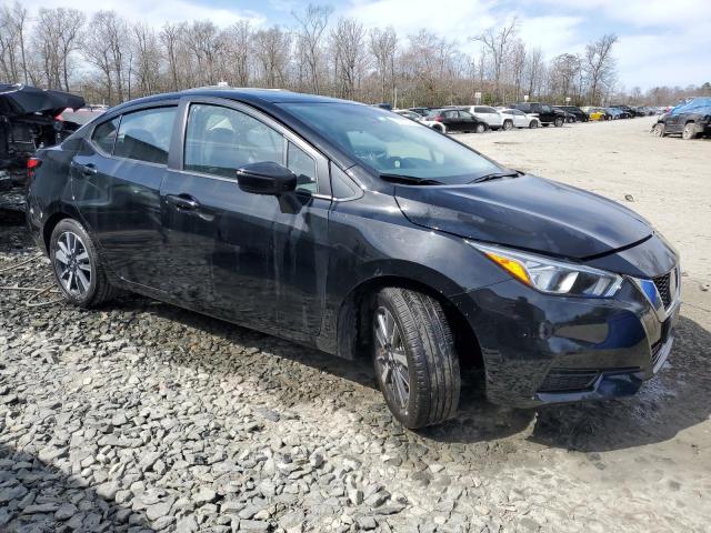 3N1CN8EV6ML875421 - 2021 NISSAN VERSA SV BLACK photo 4