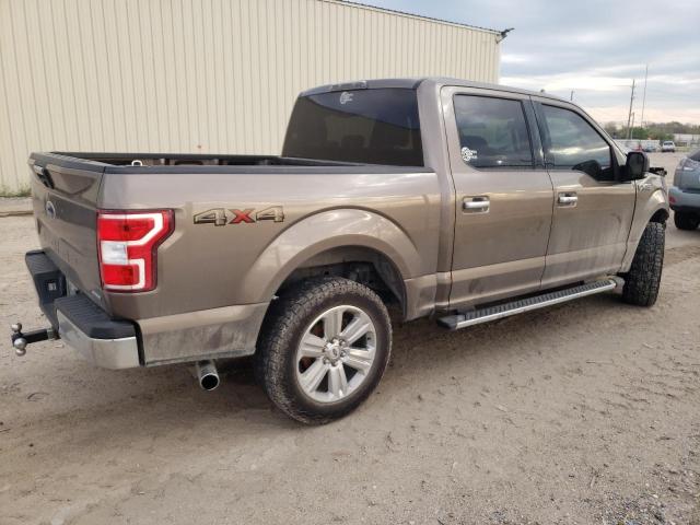 1FTEW1EP5JKD00364 - 2018 FORD F150 SUPERCREW BROWN photo 3