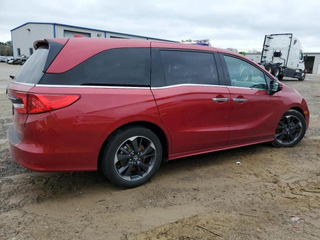 5FNRL6H94PB022244 - 2023 HONDA ODYSSEY ELITE RED photo 3