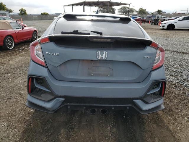 SHHFK7H47MU402639 - 2021 HONDA CIVIC SPORT GRAY photo 6