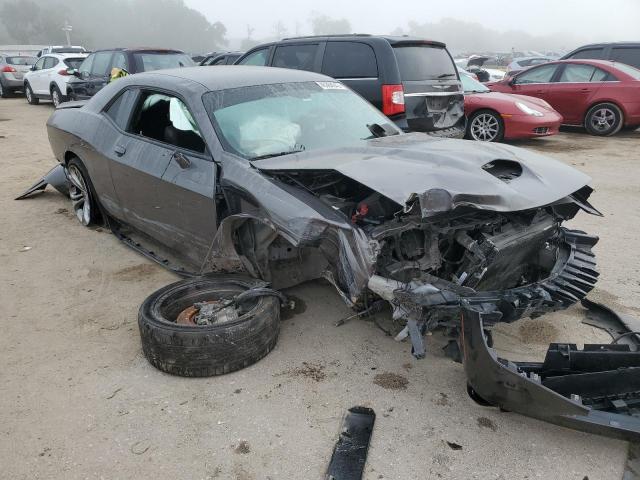 2C3CDZJGXMH615727 - 2021 DODGE CHALLENGER GT GRAY photo 4