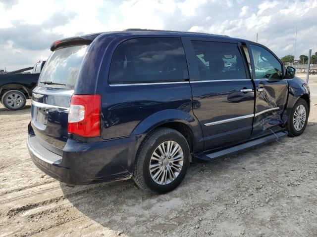 2C4RC1CG1DR569349 - 2013 CHRYSLER TOWN & COU TOURING L BLUE photo 3