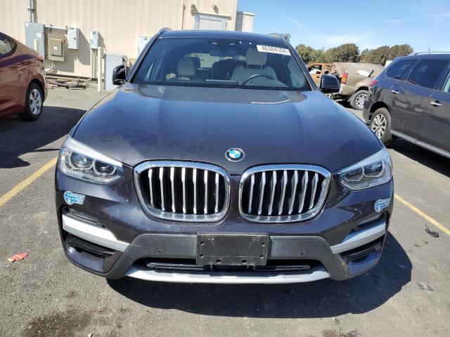 5UXTS1C06M9D79002 - 2021 BMW X3 XDRIVE30E BLACK photo 5