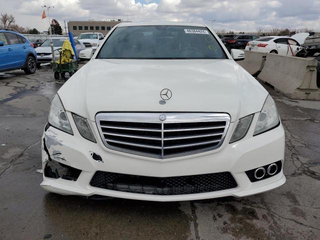 WDDHF8HB0AA100316 - 2010 MERCEDES-BENZ E 350 4MATIC WHITE photo 5