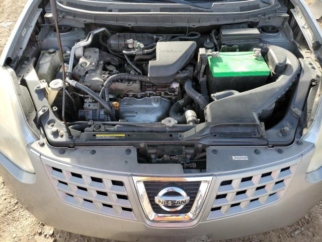 JN8AS58T38W304642 - 2008 NISSAN ROGUE S SILVER photo 11